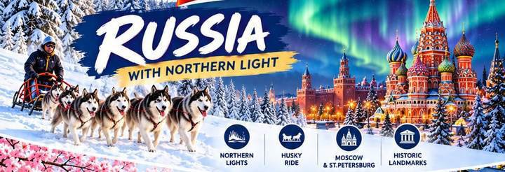 Russia with the Northern Lights Group Tour