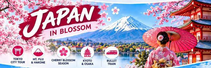Japan in Blossom Group Tour