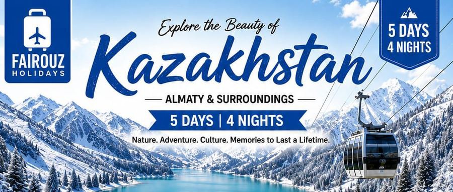 Kazakhstan: Almaty & Surroundings, 5 Days / 4 Nights