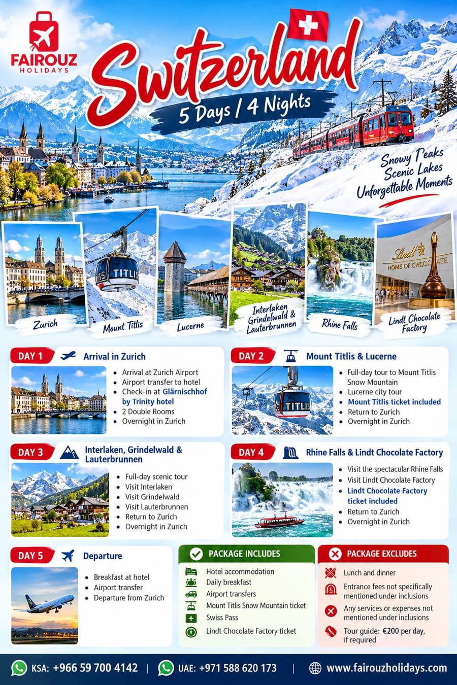 Photo 2 of 2 — Switzerland: 5 Days / 4 Nights