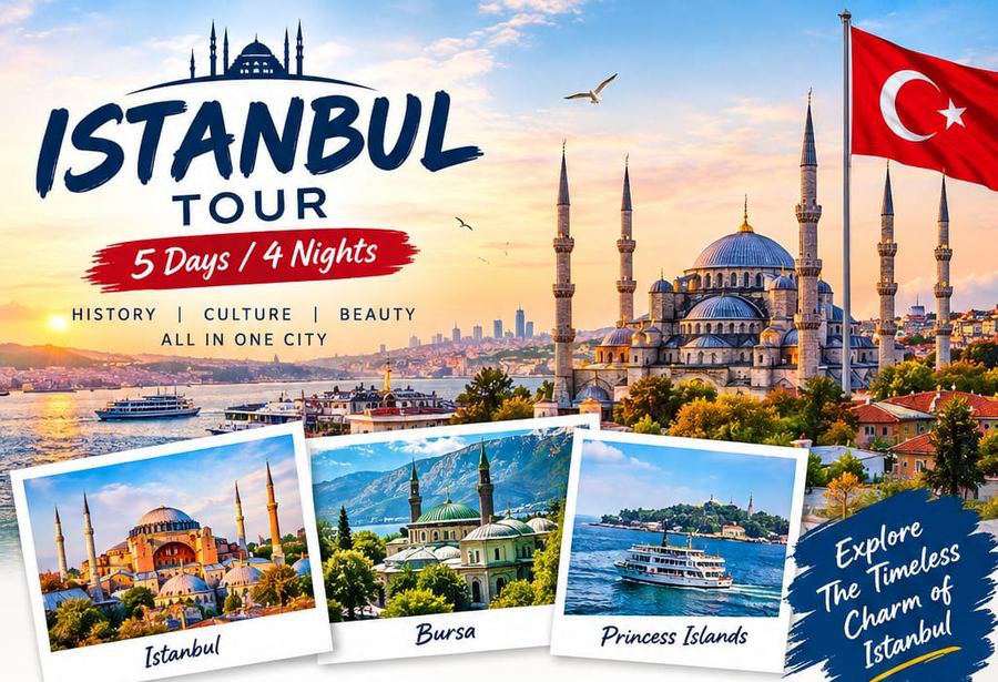 Istanbul Tour: 5 Days / 4 Nights